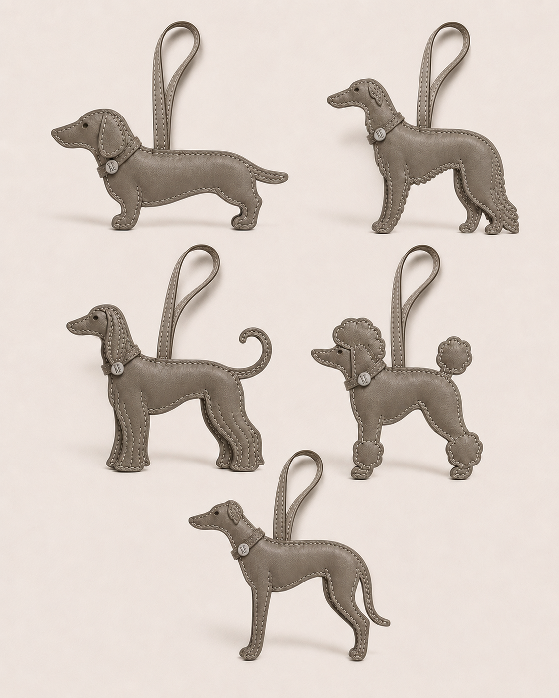 La Companions Collection — Leather Dog Bag Charms | Être Canine